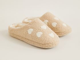 Тапочки Amore, бежевые