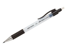 Карандаш механический Faber Castell "Grip Matic" 0,5 мм + грифели, небесный, блистер