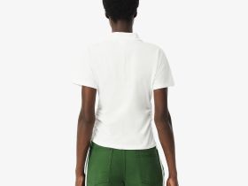 Женское поло Lacoste из эластичного хлопка