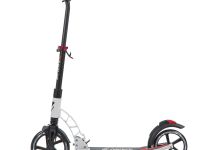 Самокат  Novatrack Deft (230.DEFT.BK20), цвет Черный-Белый