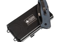 Складной нож Ute 440C BW, серая G10, Kizlyar Supreme