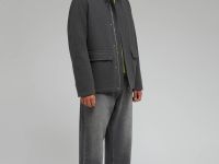 Утепленная куртка с воротником-стойкой