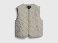 Стёганый утеплённый жилет, Серый
