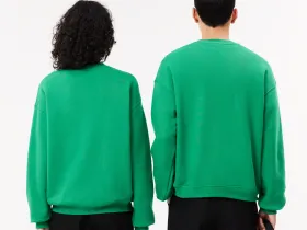Флисовый свитшот Lacoste унисекс