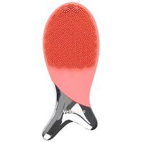 Электрический массажёр для глубокого очищения кожи WellDerma Cleansing Fish RV Coral Pink