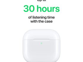 Беспроводная гарнитура Apple AirPods 4 (без функции активного шумоподавления) (MXP63)
