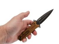 Складной нож НОКС Кондор М356, сталь D2, рукоять G10, песочный