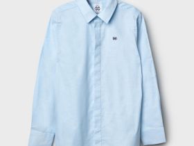 Рубашка текстильная на кнопках