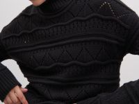 Джемпер свободного силуэта с шерстью