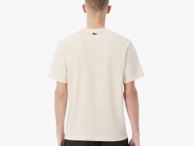 Мужская футболка Lacoste классического кроя из органического хлопка