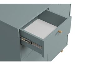Тумба Дикинс 87x92 Серо-зеленый