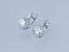 Серьги из белого золота э4012сг05210007_white