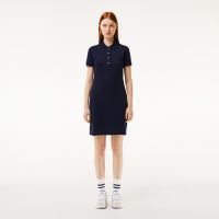Женское платье-поло Lacoste приталенного кроя