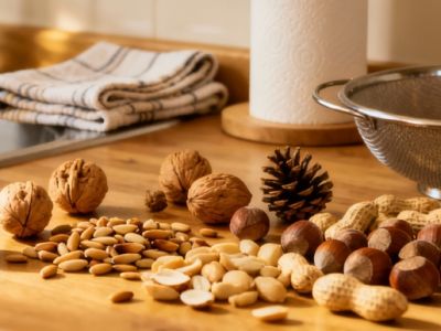 Как правильно сушить орехи