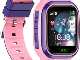 Умные часы Leef Globe Розово-фиолетовые