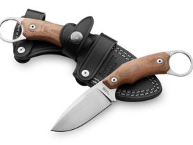 Нож Lionsteel H2, сталь M390, рукоять canvas micarta