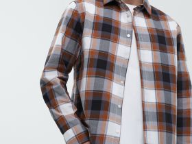 Рубашка из хлопка в клетку