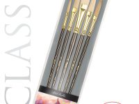 Набор кистей щетина Pinax "ARTISTS CLASSIC" овальные экстра-длинные 5 шт