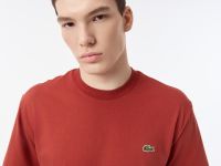 Мужская хлопковая Футболка Lacoste с коротким рукавом