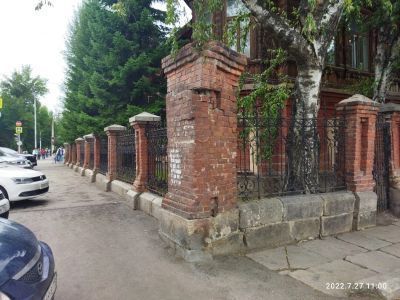 Ограда палисадника