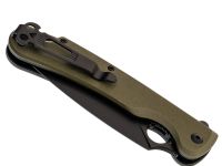 Складной нож Daggerr Arrow Olive DLC, сталь D2, рукоять G10