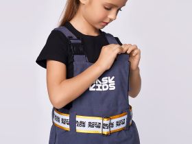 Пуховой полукомбинезон BASK kids