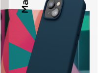 Клип-кейс VLP Aster Case с MagSafe для Apple iPhone 15 тёмно-синий