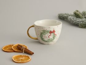 Кружка Рождественский венок/Christmas Wreath II