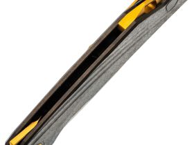 Складной нож TuoTown RT-Stinger Gold PVD, сталь T14N, рукоять Black Crystal Ti