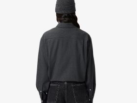 Женская рубашка Lacoste оверсайз