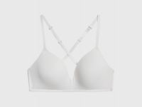 Бюстгальтер с формованными чашками, Белый