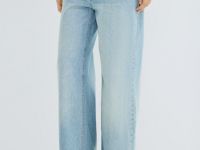 Джинсы с ремнём-цепочкой, Голубой