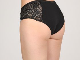 Набор трусов Cozy Home, черный/бежевый I