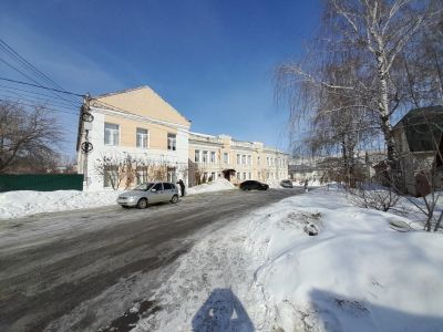 Здание, где учился Герой Советского Союза Поляков И.М.