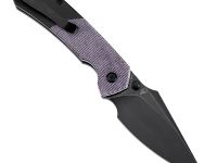 Складной нож Tenable Fenrir, сталь 14C28N, рукоять фиолетовая микарта/алюминий