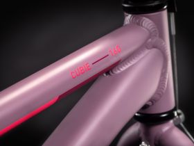 Детский велосипед Cube Cubie 160 RT, год 2021, цвет Розовый-Оранжевый