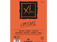 Альбом для графики на спирали Canson "XL Croquis" 14,8х21 см 60 л 90 г слоновая кость