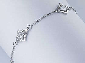 Браслет из белого золота э4712бр04210026