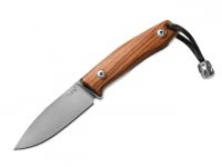 Нож Lionsteel M1 ST для охоты, сталь M390, рукоять дерево Santos
