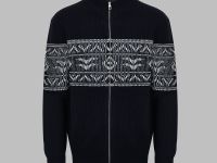 Кардиган на молнии с шерстью