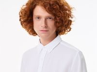 Мужская хлопковая рубашка Lacoste