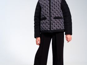 Куртка текстильная с полиуретановым покрытием для девочек