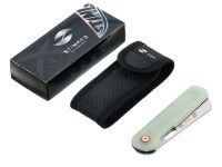 Нож складной Stinger 114 мм, сталь 440A, рукоять G10, зеленый