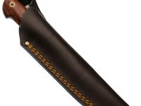 Нож Кайман, сталь S390, рукоять айронвуд, мельхиор
