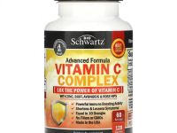 BioSchwartz, комплекс с витамином С, цинком, биофлавоноидами и шиповником, 120 капсул