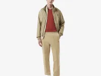 Мужская хлопковая Футболка Lacoste с коротким рукавом