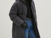 Пальто утепленное с утиным пухом