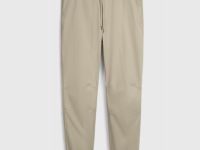Джоггеры из тонкого твила, Бежевый