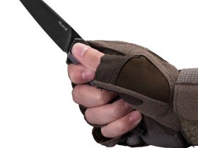 Нож складной Ruike P831S-SB, сталь 14C28N, рукоять сталь, черный