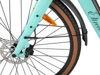 Электровелосипед Eltreco Olymp, год 2024, цвет Зеленый